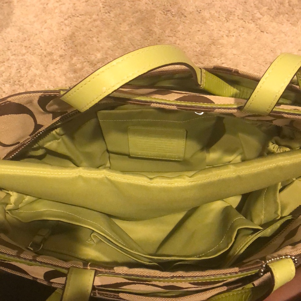 Coach Diaper Bag - Picture 2 of 2
